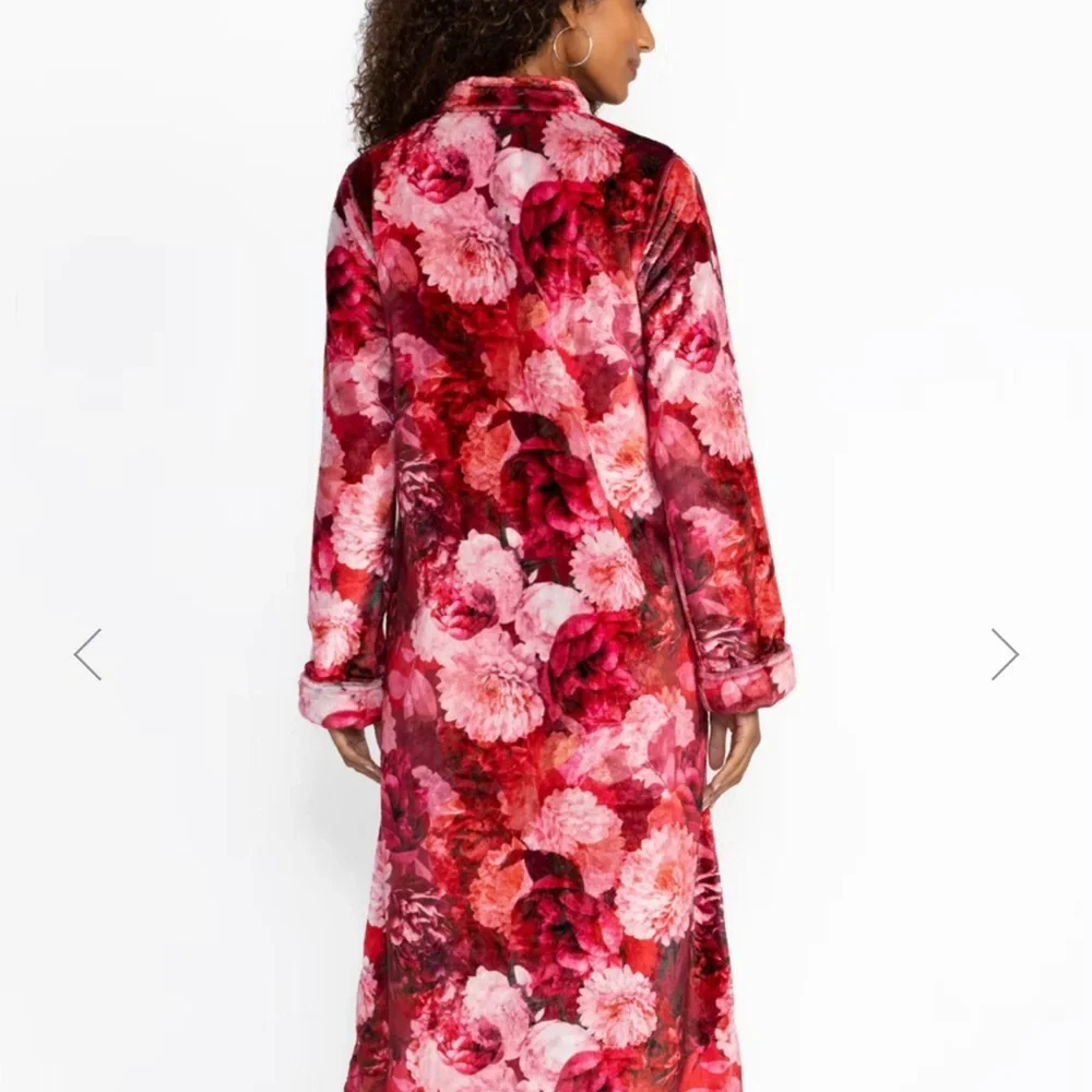 Johnny Was  Zip Up Robe - Picture 2 of 4